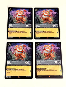 Disney Lorcana Shimmering Skies - Doc, Bold Knight #193/204 Rare Non Foil (4) - Image 3