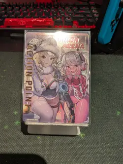 Union Arena Nikke Goddess Of Victory Rare Battle (Gold) Foil Action Point Promo - Image 1