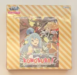 Weiss Schwarz Konosuba 2 God's Blessing Re:Edit Booster Box English Sealed New - Image 1