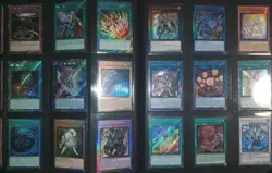 Yugioh Rare Card Collection Lot! All Holo! *Binder Not Included* - Image 1
