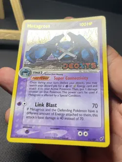 Metagross 2005 EX Deoxys 11/107 Reverse Holo Stamped Pokemon Card - Image 4