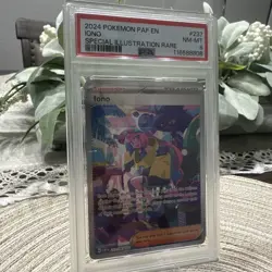 2024 Pokemon TCG Paldean Fates Iono Holo Trainer Card 237/091 - Image 1
