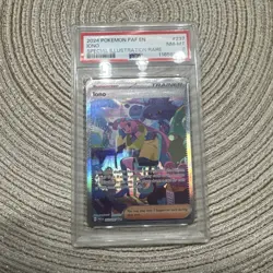 2024 Pokemon TCG Paldean Fates Iono Holo Trainer Card 237/091 - Image 4