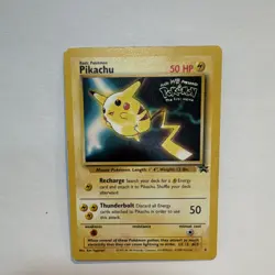 Pokemon Pikachu 4 Wizards Black Star Promo 1999 Rare Regular 50 HP Card - Image 1