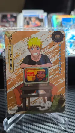 2025 PSA Sealed Kayou Naruto Uzumaki PSA Magazine Promo Card #NRSA-PR-003 - Image 1