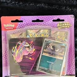 Pokemon Mega Evolution Ascended Heroes Booster Pack 3x Promo Card Gastly Gengar - Image 1