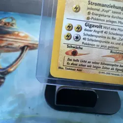 Pokemon TCG Ampharos Neo Revelation Holo Card 1/64 GERMAN - Image 5