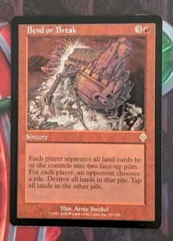 MTG Invasion Rare BEND OR BREAK SP - Image 1