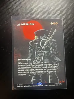 All Will Be One 8 - NM Borderless - Teenage Mutant Ninja Turtles MTG - Image 1