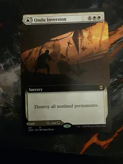 MTG. Ondu Inversion. Extended Art. Zendikar Rising. Nm - Image 1