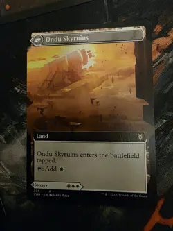 MTG. Ondu Inversion. Extended Art. Zendikar Rising. Nm - Image 2