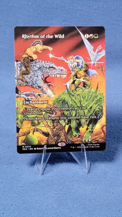 Rhythm of the Wild (Borderless) Teenage Mutant Ninja Turtles Eternal-Legal MTG - Image 1