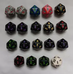 MTG Spindown D20 Dice Lot of 19 Various Sets & Colors - Image 4