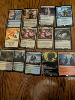 FOIL LANDS Mythics Rares magic the gathering mtg bulk lot vintage too - Image 2
