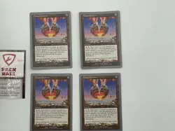 Lot Of Four Magic The Gathering MTG Unglued Artifact Chaos Confetti - Image 2