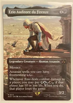 Ezio Auditore da Firenze (Borderless) Universes Beyond: Assassin's Creed Regular - Image 1