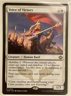 Voice of Victory Tarkir: Dragonstorm Regular - Image 1