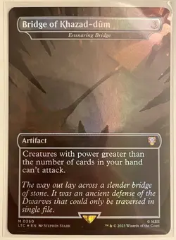 Bridge of Khazad-dum - Ensnaring Bridge Lord of the Rings: Tales Foil - Image 1