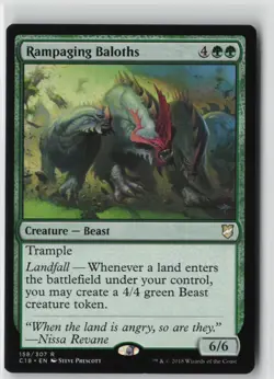Rampaging Baloths (158) - Normal - Commander 2018 (C18) - NM - Image 1