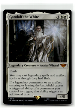 Gandalf the White 19 Foil M Universes Beyond: The Lord of the Rings: Tales of Mi - Image 1