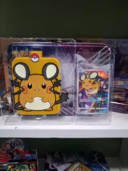 Pokemon TCG Chinese Keychain Blind Box Dedenne 004/012 Sealed Card US Seller - Image 1