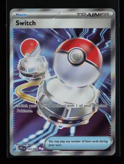 Switch 123/094 Ultra Rare ME02: Phantasmal Flames Pokemon Card - Image 1