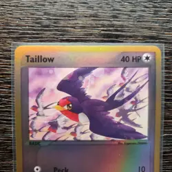 Taillow - Ruby and Sapphire #72/109 Reverse Holo - Pokemon NM - Image 2