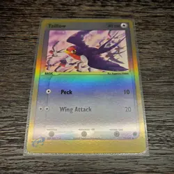 Taillow - Ruby and Sapphire #72/109 Reverse Holo - Pokemon NM - Image 4