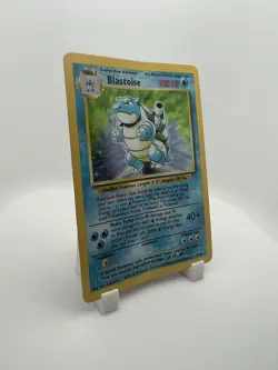 1999 Base Set Blastoise 2/102 Holo – Damaged / Crease – WOTC - Image 2