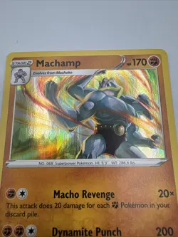 Machamp Holo Rare Pokemon TCG Card 026/073 - Image 3
