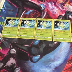 Celebi 003/072 Rare Non Holo Shining Fates Pokemon TCG Card NM X 4 play set - Image 1