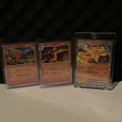 Charizard ex Super Premium Collection Pokemon TCG Promo Set 161 004 005 NM - Image 1