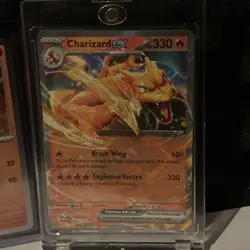 Charizard ex Super Premium Collection Pokemon TCG Promo Set 161 004 005 NM - Image 4