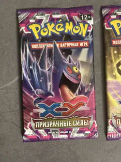 Pokemon TCG – 4× XY Phantom Forces Booster Packs (Art Set), Russian, Rare, Light - Image 2