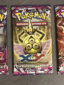Pokemon TCG – 4× XY Phantom Forces Booster Packs (Art Set), Russian, Rare, Light - Image 3
