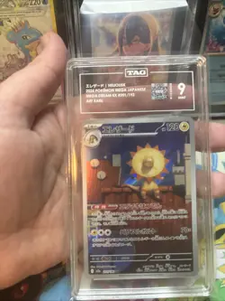 Pokemon Heliolisk Mega Dream Japanese Art Rare 201/193 TAG 9 Mint - Image 2