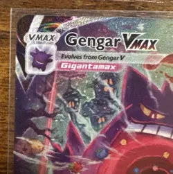 Gengar VMAX 271/264 Alt Art Alternate Art Secret Rare Fusion Strike Pokemon NM - Image 2