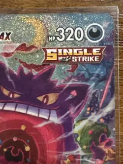 Gengar VMAX 271/264 Alt Art Alternate Art Secret Rare Fusion Strike Pokemon NM - Image 3