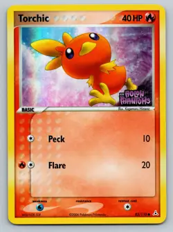 Pokemon TCG Torchic 83/110 Reverse Holo Common - EX Holon Phantoms - LP - Image 1