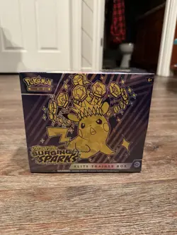 Pokemon TCG Scarlet & Violet Surging Sparks Elite Trainer Box - Image 1