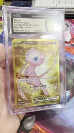 Pokemon CGC 10 Pristine 151 Secret Rare Mew EX 205/165 - Image 2