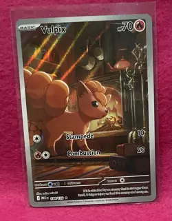 ✨Vulpix 138/132 ✨Mega Evolution Full Art Holo Pokemon TCG - Image 4