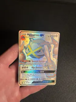 Pokemon TCG Metagross GX 157A/145 Alternate Art Holo MP - Image 5