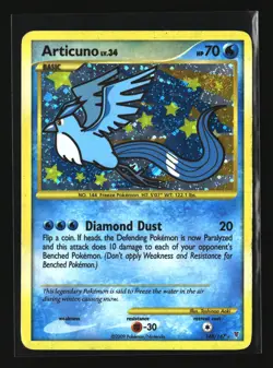 Pokemon ARTICUNO 148/147 Secret Rare (2009 Supreme Victors) DAM/Damaged - Image 1