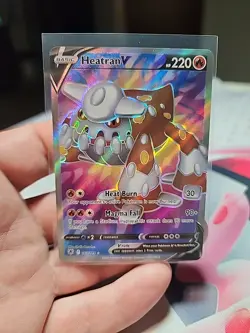 Heatran V (Full Art) 165/189 - Pokemon Astral Radiance - Ultra Rare - NM - Image 1