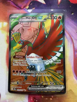 Ethan's Ho-Oh ex 209/182 Ultra Rare Destined Rivals Pokemon Near Mint - Image 1