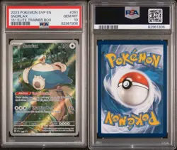 PSA 10 Pokemon 151 Elite Trainer Box Promo Snorlax 051 - Image 3