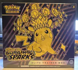 Pokemon Surging Sparks Elite Trainer Box ETB – NEW & Sealed - Image 1