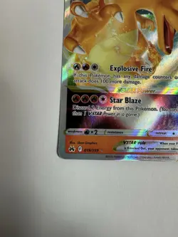 🔥🔥Pokemon TCG Charizard VSTAR Crown Zenith 019/159 Holo Ultra Rare Nm - Image 5