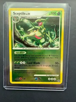 2008 Pokemon Diamond & Pearl Great Encounters 8 Sceptile Reverse Holo - Image 3